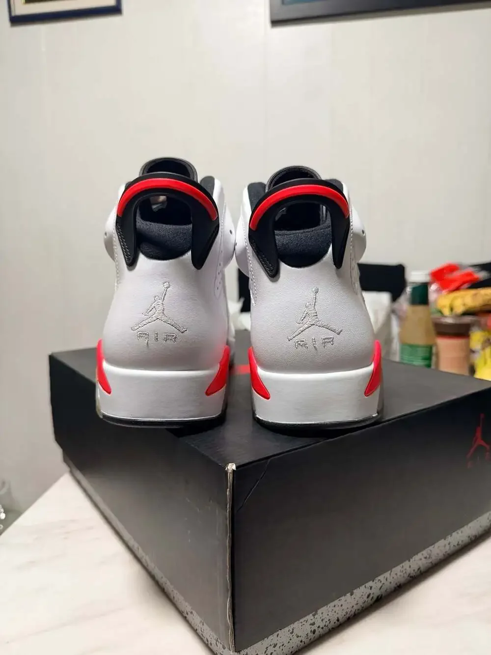 Air Jordan 6 Retro 'White Infrared' 2014 DS
